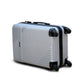 28" Silver Colour Travel Way ABS Luggage Lightweight Hard Case Trolley Bag Zaappy.com