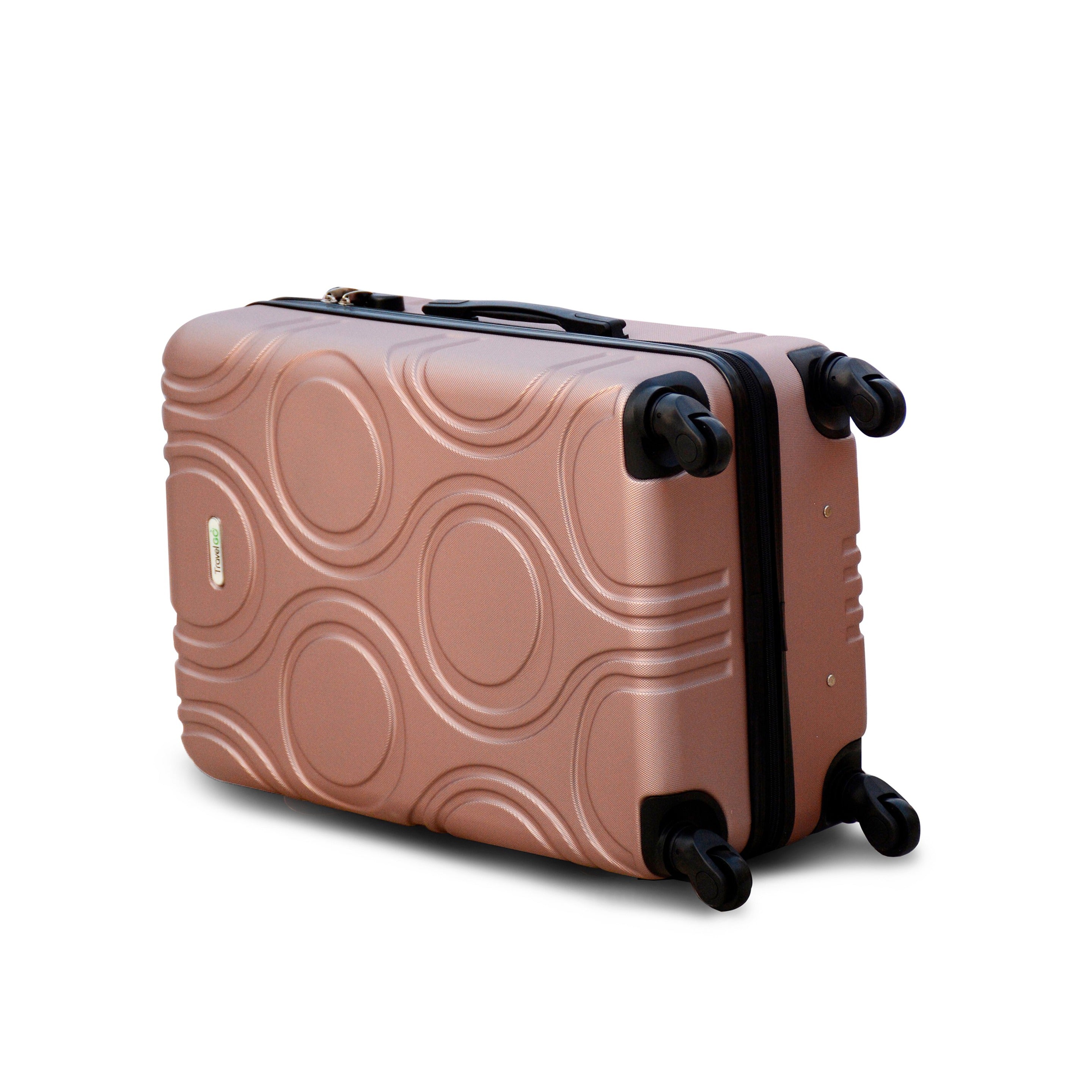 Yinton 2208 Rose Gold 20” Lightweight ABS Luggage | Hard Case Trolley Bag