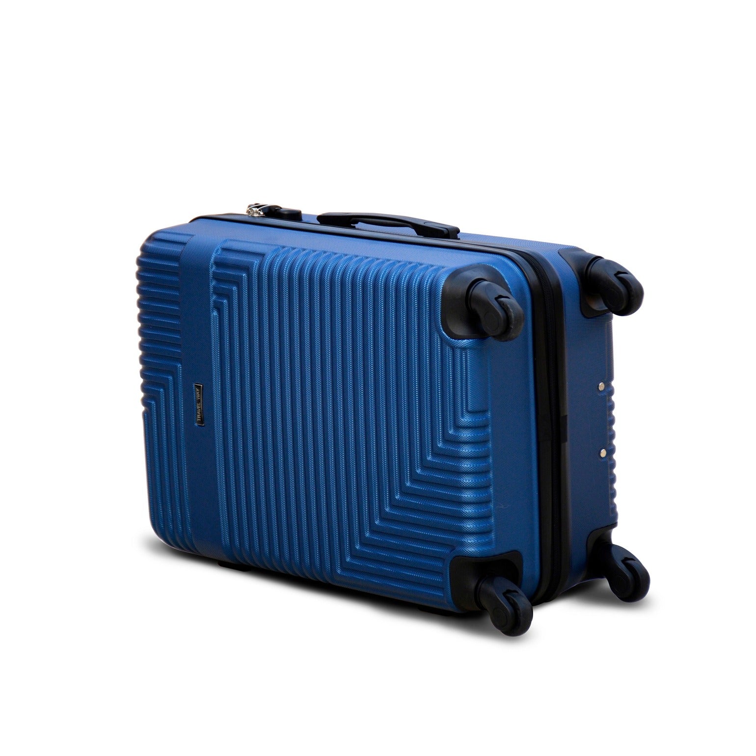 28" Blue Colour Travel Way ABS Luggage Lightweight Hard Case Trolley Bag Zaappy.com