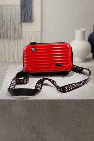 Women Clutch Small PVC Shoulder Bag | Mini Luggage Strip Model-2