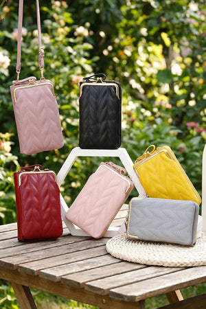 Women Fashion Sling Wallet | Mini Crossbody Mobile Phone Pouch Bag
