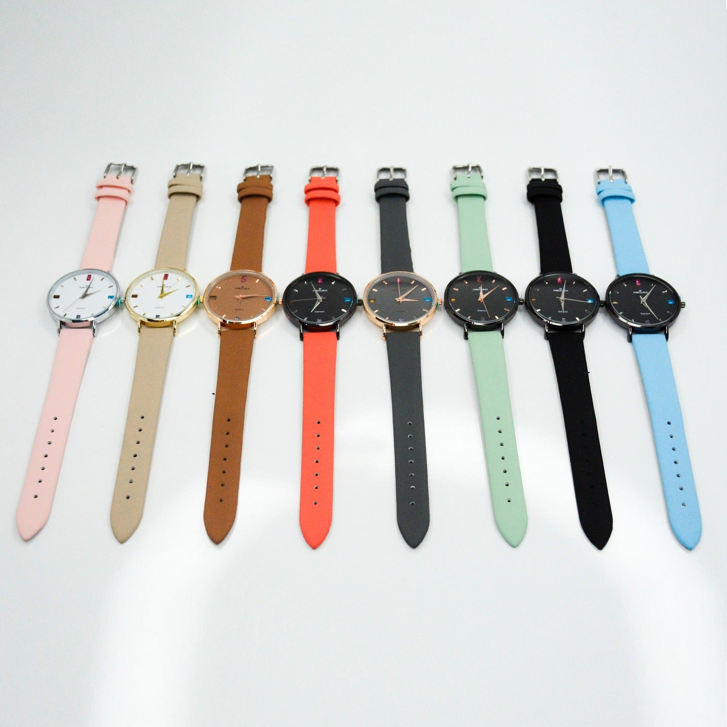 Xenlex Diamond Analog Water Proof Watch For Women Stylish Elegant Round Dial