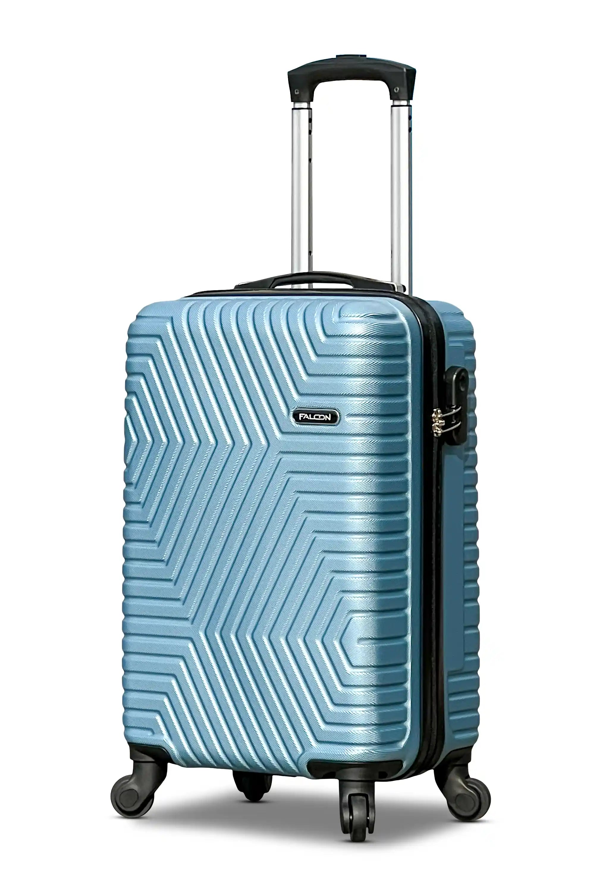 Zig Zag V2 Lightweight ABS Luggage With Spinner Wheels | 4 Pcs Set 20, 24, 28, 32 Inches