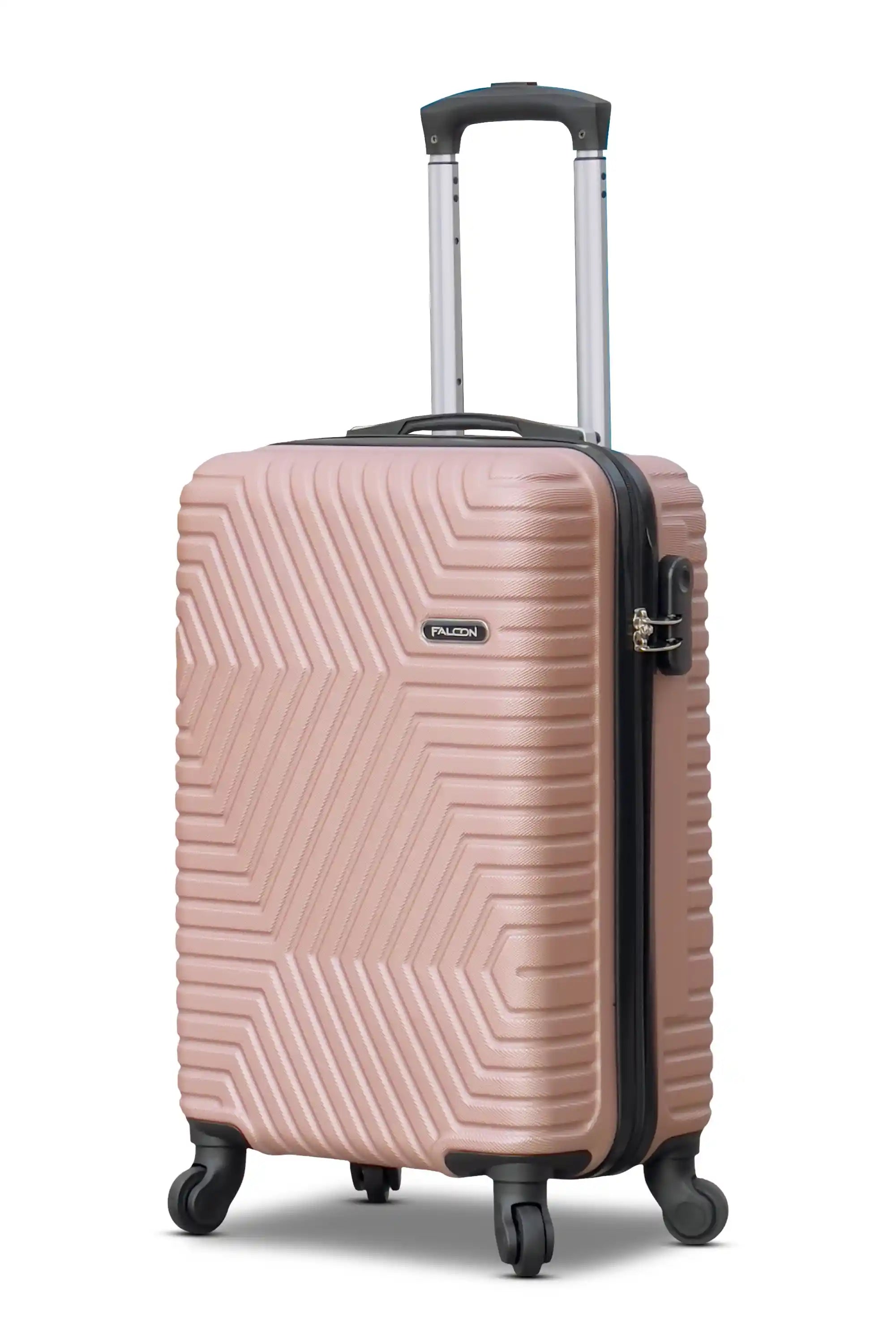 Zig Zag V2 Lightweight ABS Luggage With Spinner Wheels | 4 Pcs Set 20, 24, 28, 32 Inches