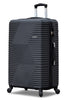 28 Inch Zig Zag V2 Lightweight ABS Large Size Checked Luggage With Spinner Wheels