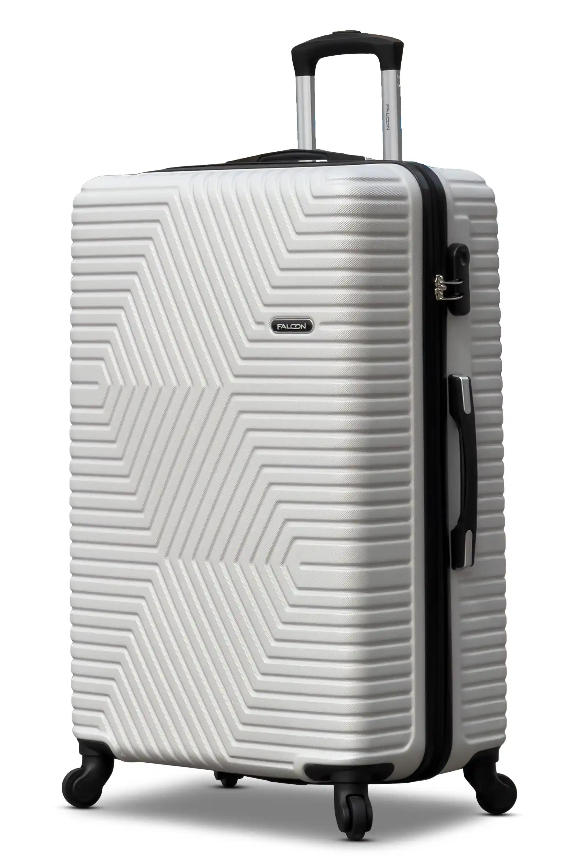 Zig Zag V2 Lightweight ABS Luggage With Spinner Wheels | 4 Pcs Set 20, 24, 28, 32 Inches