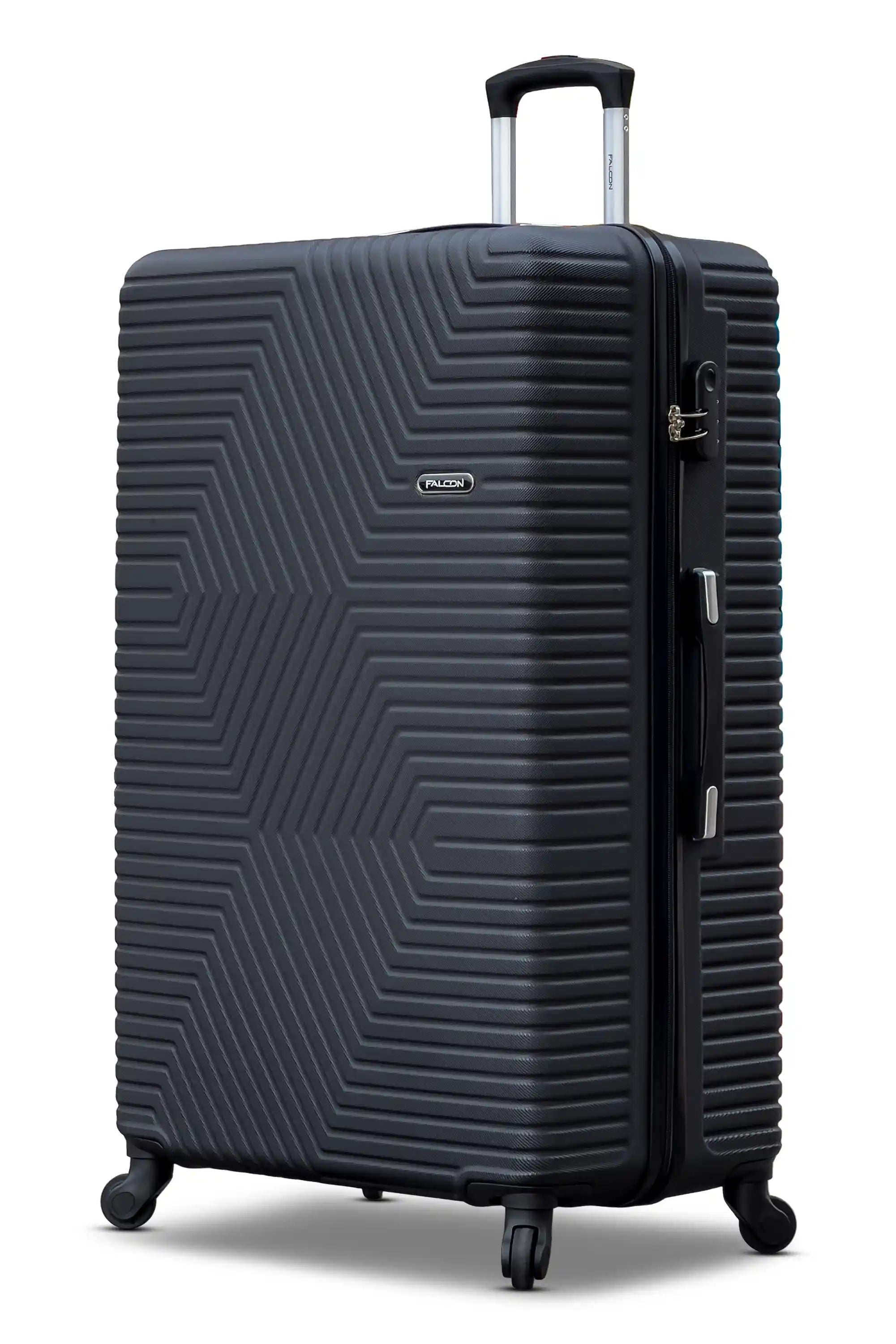 Zig Zag V2 Lightweight ABS Luggage With Spinner Wheels | 4 Pcs Set 20, 24, 28, 32 Inches