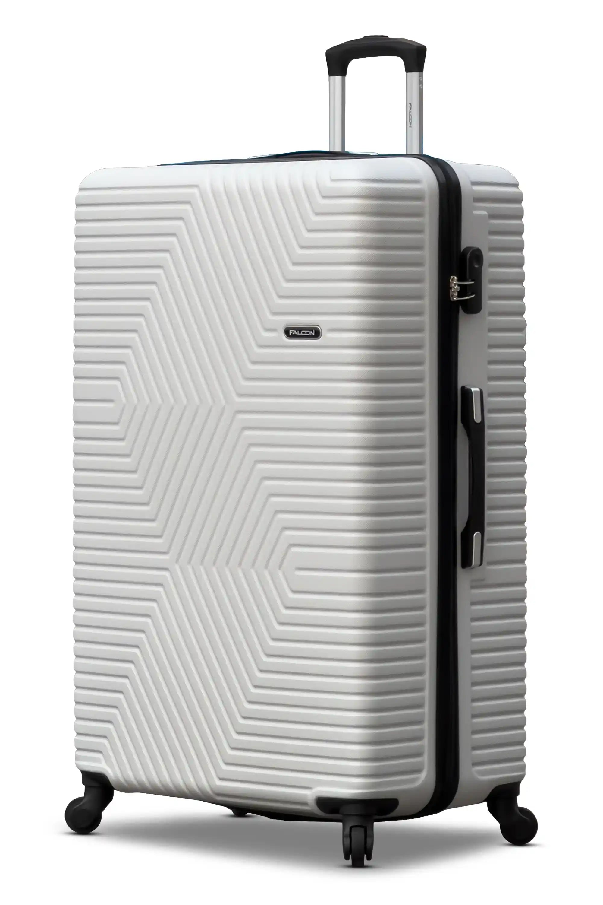 Zig Zag V2 Lightweight ABS Luggage With Spinner Wheels | 4 Pcs Set 20, 24, 28, 32 Inches