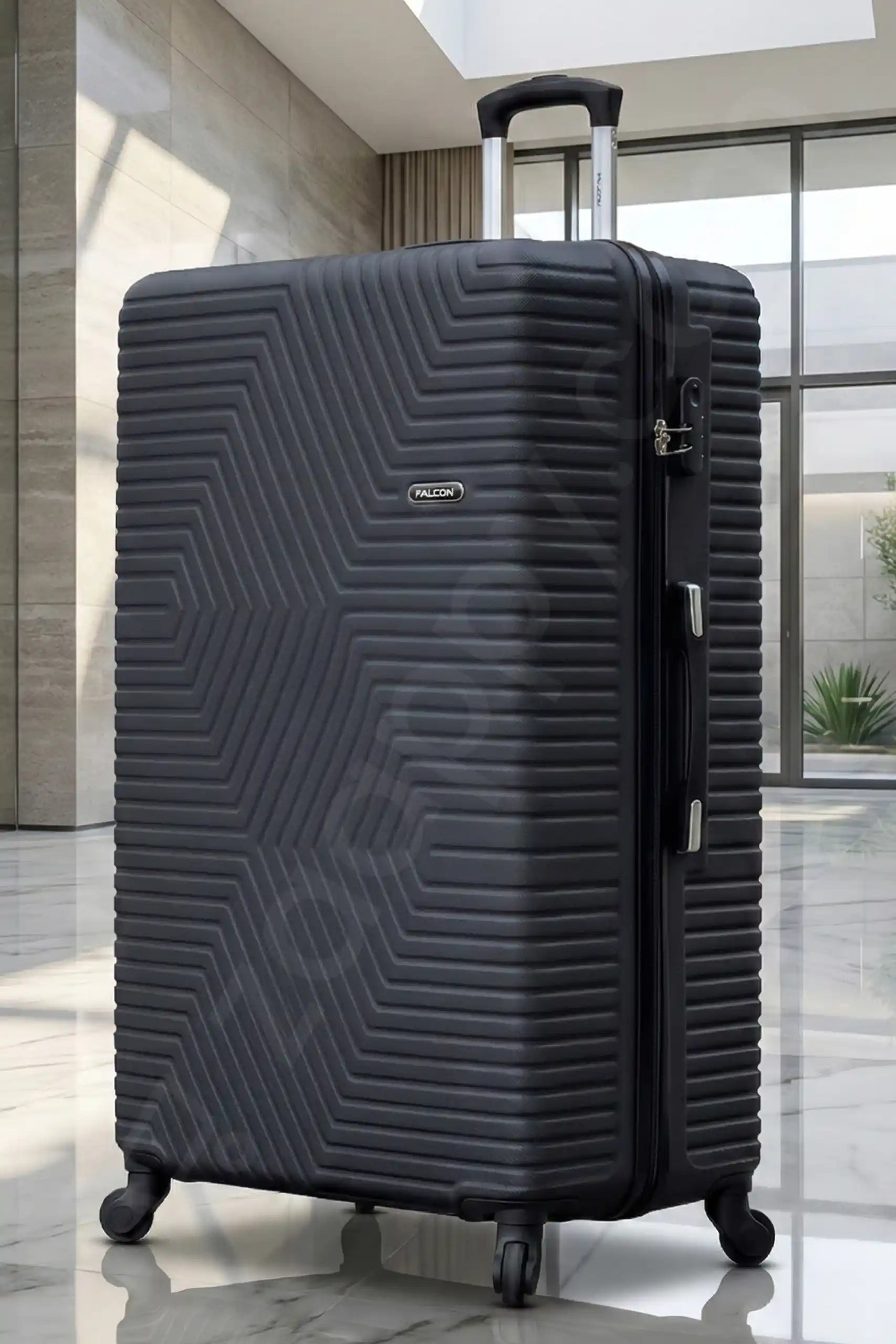 Zig Zag V2 Lightweight ABS Luggage With Spinner Wheels | 4 Pcs Set 20, 24, 28, 32 Inches