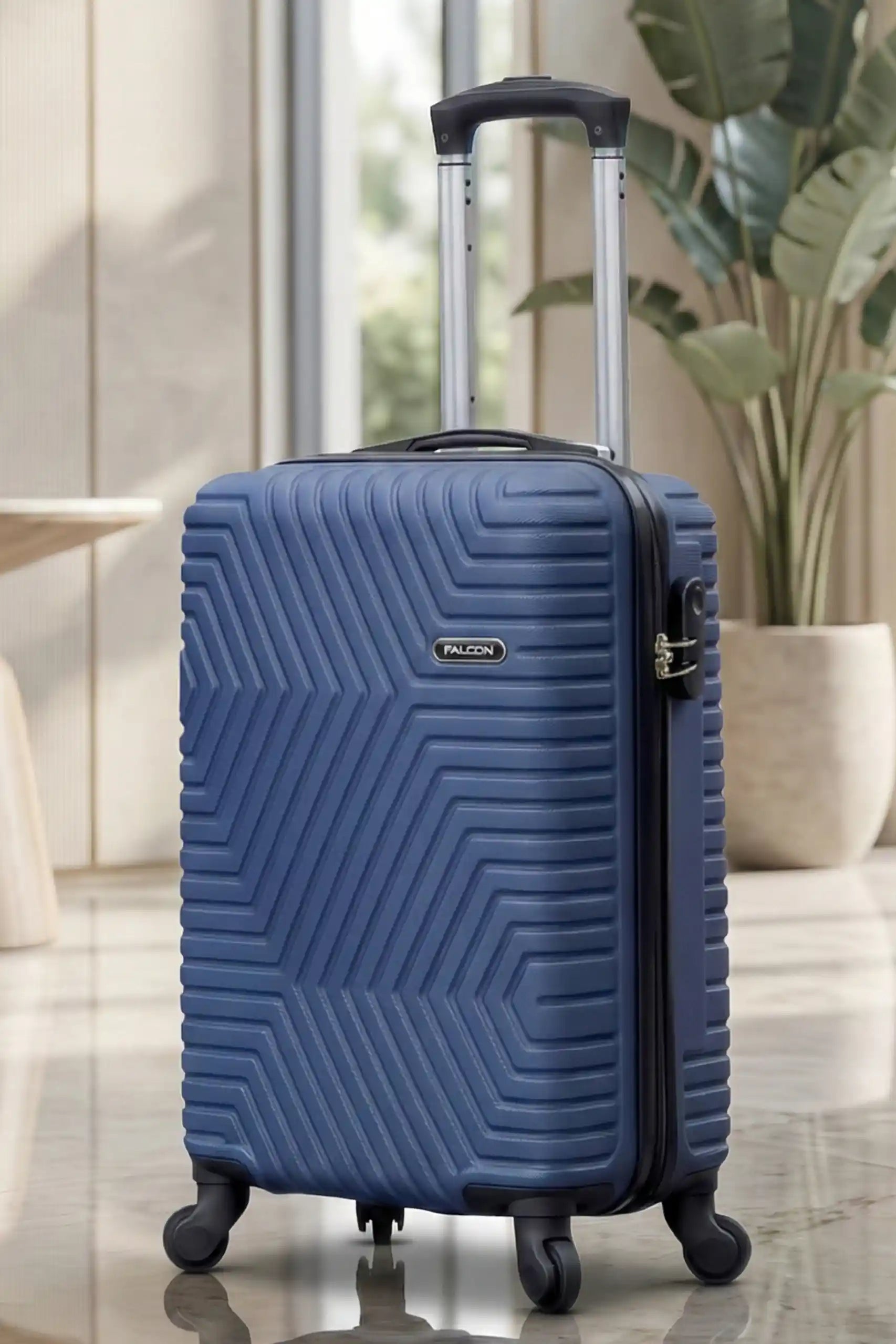 Zig Zag V2 Lightweight ABS Luggage With Spinner Wheels | 4 Pcs Set 20, 24, 28, 32 Inches