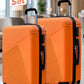Zig Zag V3 Hardside Lightweight ABS Luggage 2 Pcs Set | Carry-On & Checked Suitcase Combo
