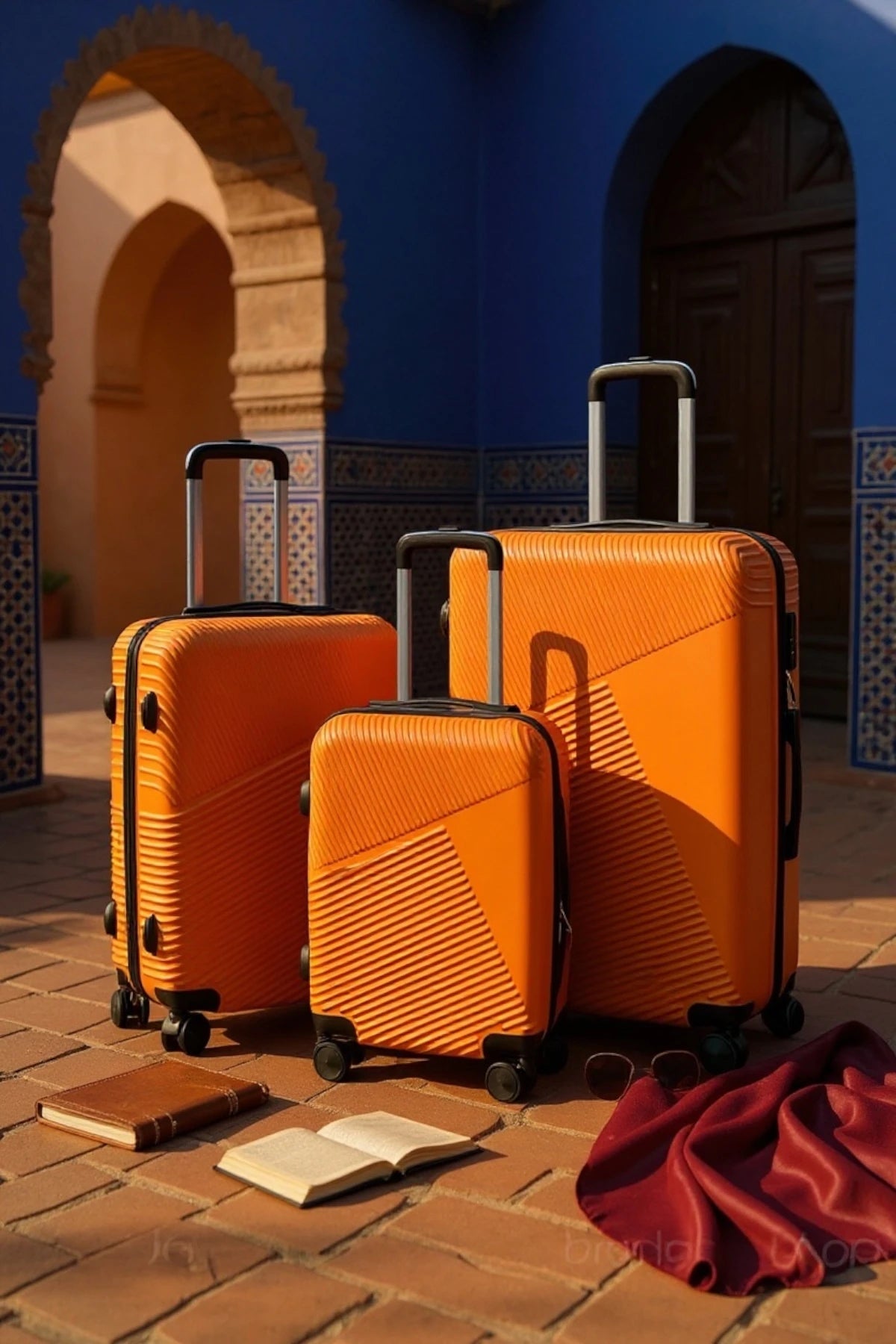 Zig Zag V3 28-Inch Hard Side Luggage Lightweight ABS Suitcase with Spinner Wheels