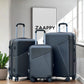 Zig Zag V3 28-Inch Hard Side Luggage Lightweight ABS Suitcase with Spinner Wheels