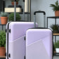 Zig Zag V3 28-Inch Hard Side Luggage Lightweight ABS Suitcase with Spinner Wheels