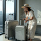 Zig Zag V3 28-Inch Hard Side Luggage Lightweight ABS Suitcase with Spinner Wheels