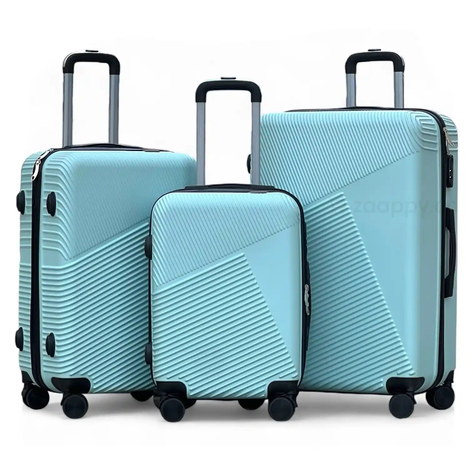 Zigzag V3  ABS Lightweight  3 Pcs Set (20/24/28 Inch) Luggage Bags with Smooth Spinner Wheels