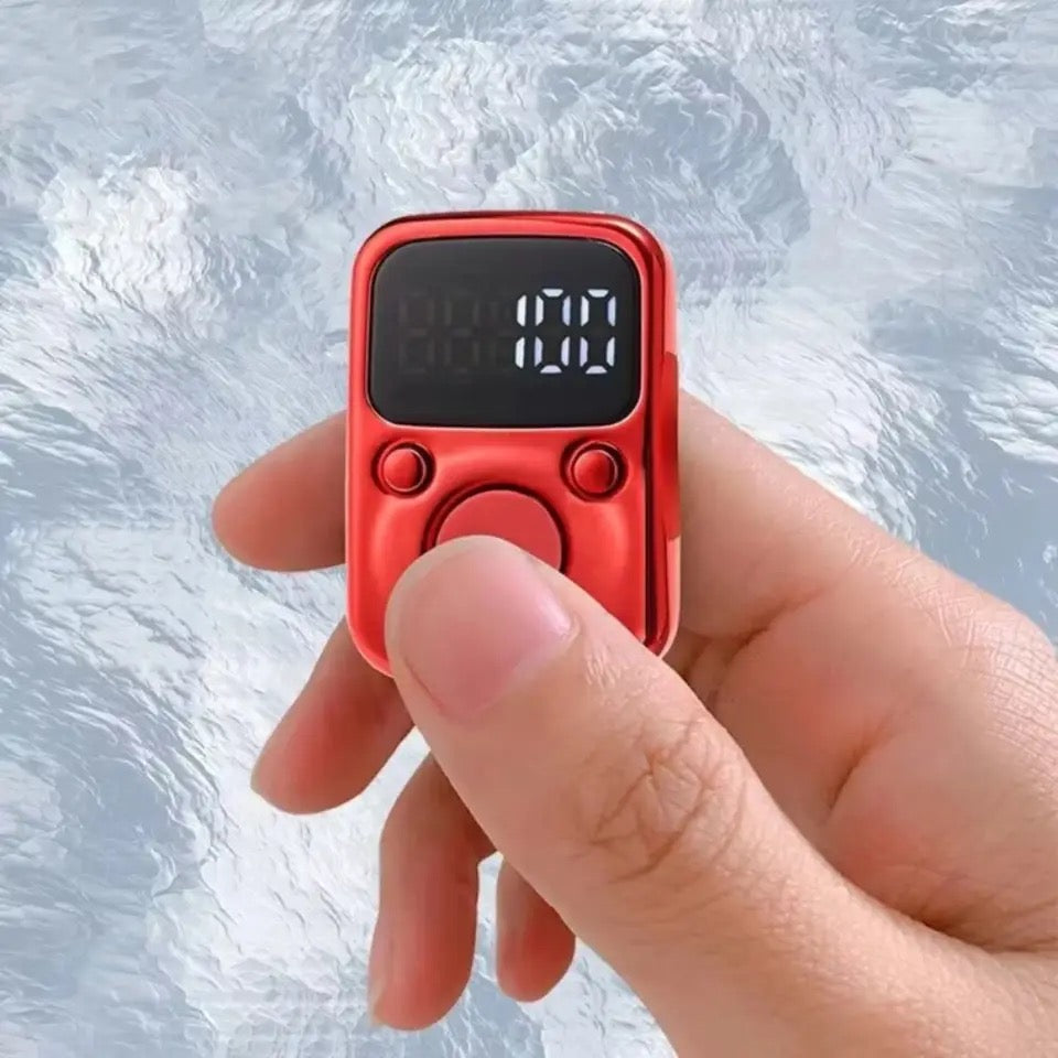 USB Rechargeable Handheld Zikr Counter With Time