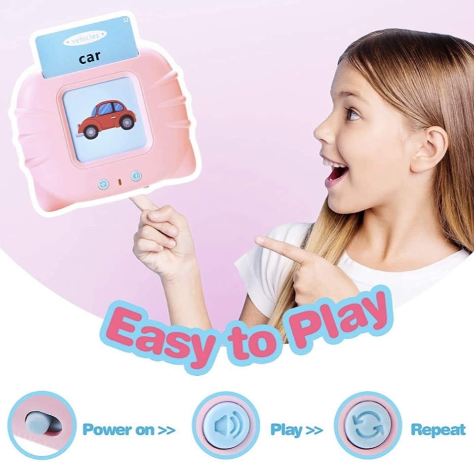 Preschool Typewriter Children Card and Read Early Education Toy ...