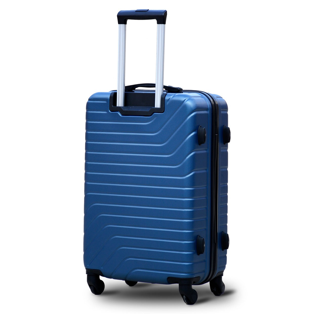 4 Piece Set 20" 24" 28" 32 Inches Blue Colour SJ ABS Luggage Lightweight Hard Case Trolley Bag Zaappy.com