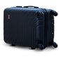 20" Black Colour SJ ABS Luggage Lightweight Hard Case Trolley Bag Zaappy.com