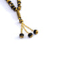 Small and Shiny Black With Gold Prayer Tasbeeh 33 Beads Zaappy
