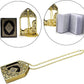 Mini Holy Quran Holding Pendant With Hanging Chain | Vintage Arabic Book Pendant Zaappy