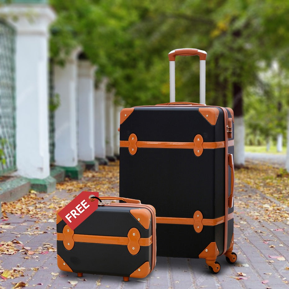 Cabin Size Corner Guard Lightweight ABS Luggage Bag 10 Kg | Beauty Case FREE