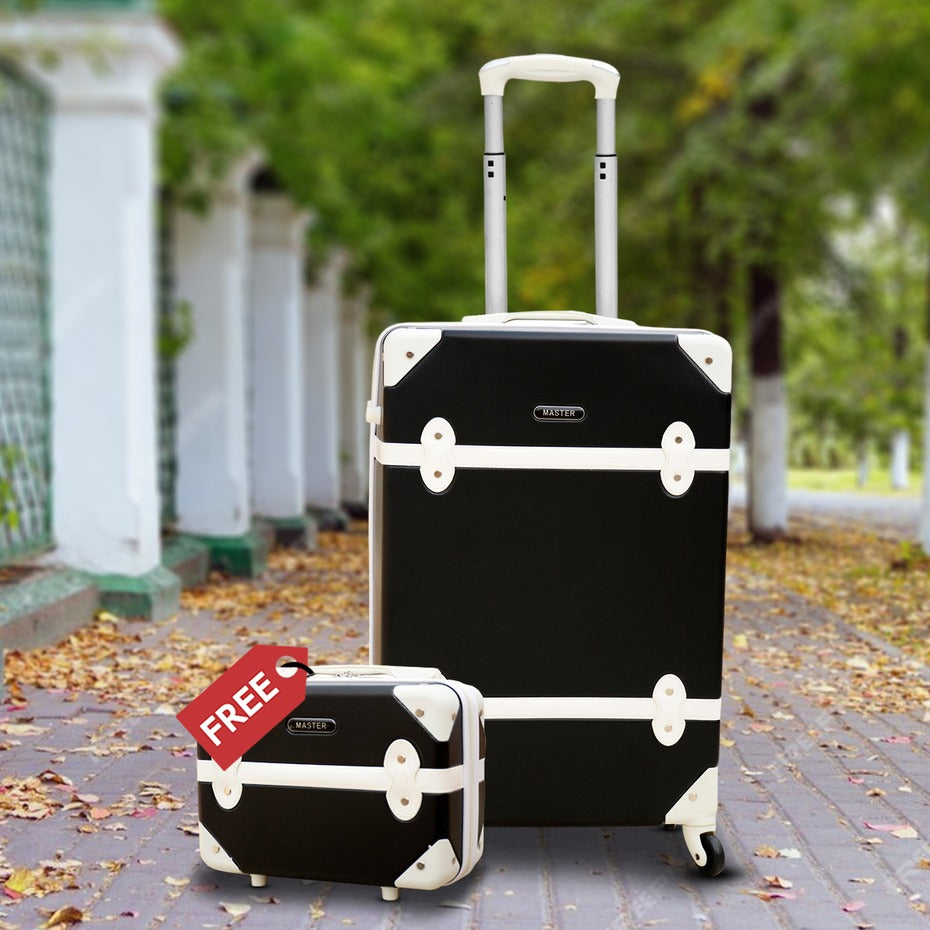 Cabin Size Corner Guard Lightweight ABS Luggage Bag 10 Kg | Beauty Case FREE