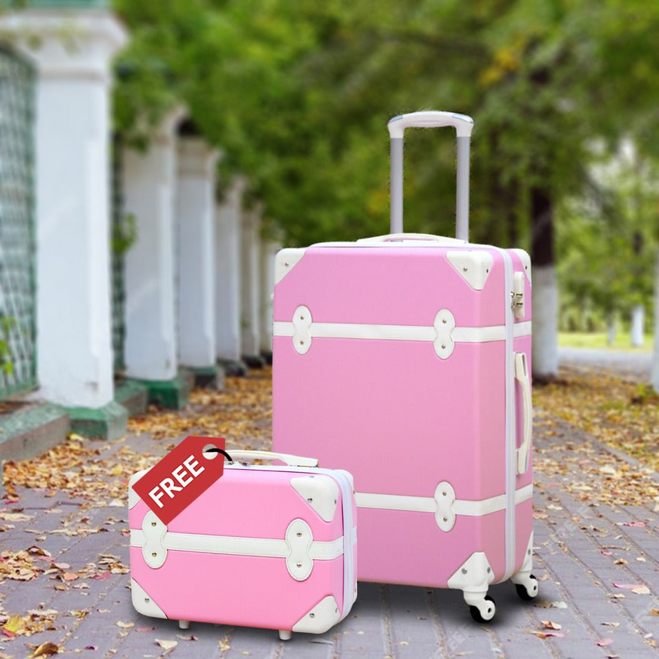 Cabin Size Corner Guard Lightweight ABS Luggage Bag 10 Kg | Beauty Case FREE