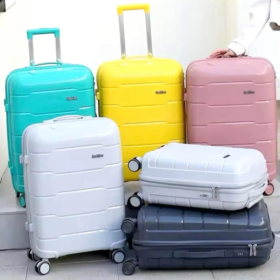 Medium Size 24 Inch Luggage Bag Unbreakable Ceramic PP | Backpack Combo