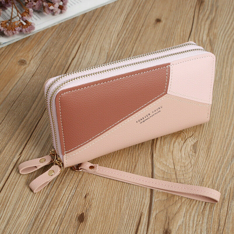 Fashion Classic Wallet For Women | Card Holder Double Zipper Long Purse