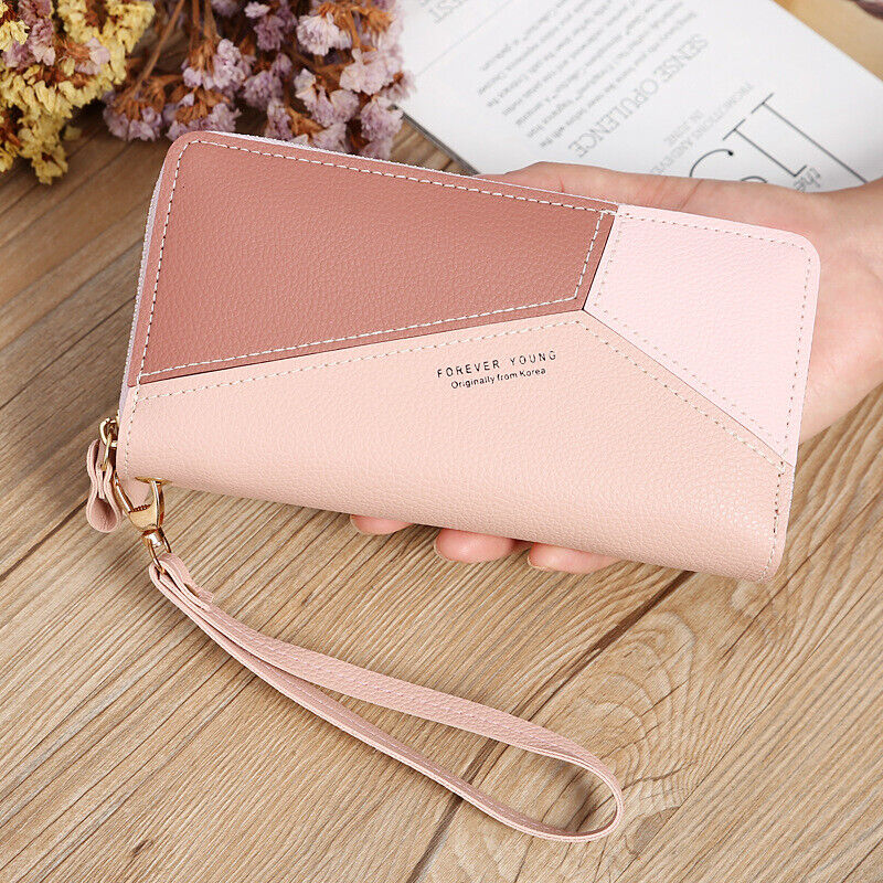 Fashion Classic Wallet For Women | Card Holder Double Zipper Long Purse