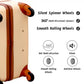 Corner Guard ABS Lightweight Luggage Bag with Spinner Wheel | 4 Piece Set 7, 20, 24 and 28 Inches