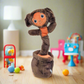 Rechargeable Funny Dancing and Talk Back Monkey Toy With Music | Cute Kids Plush Toy Zaappy