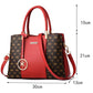 Stylish Tote Bag for Women | S Check C Plane Shoulder Bag with Free Smartwatch | Red