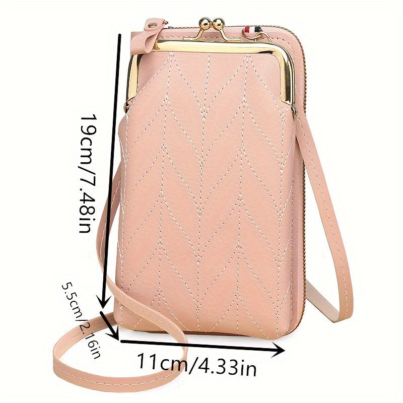 Women Fashion Sling Wallet | Mini Crossbody Mobile Phone Pouch Bag