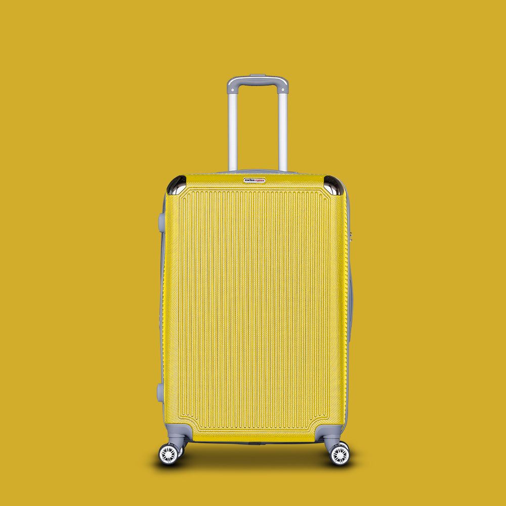 Swiss Class Drive ABS Expandable Luggage with Spinner Wheels | 20, 24, 28 Inches