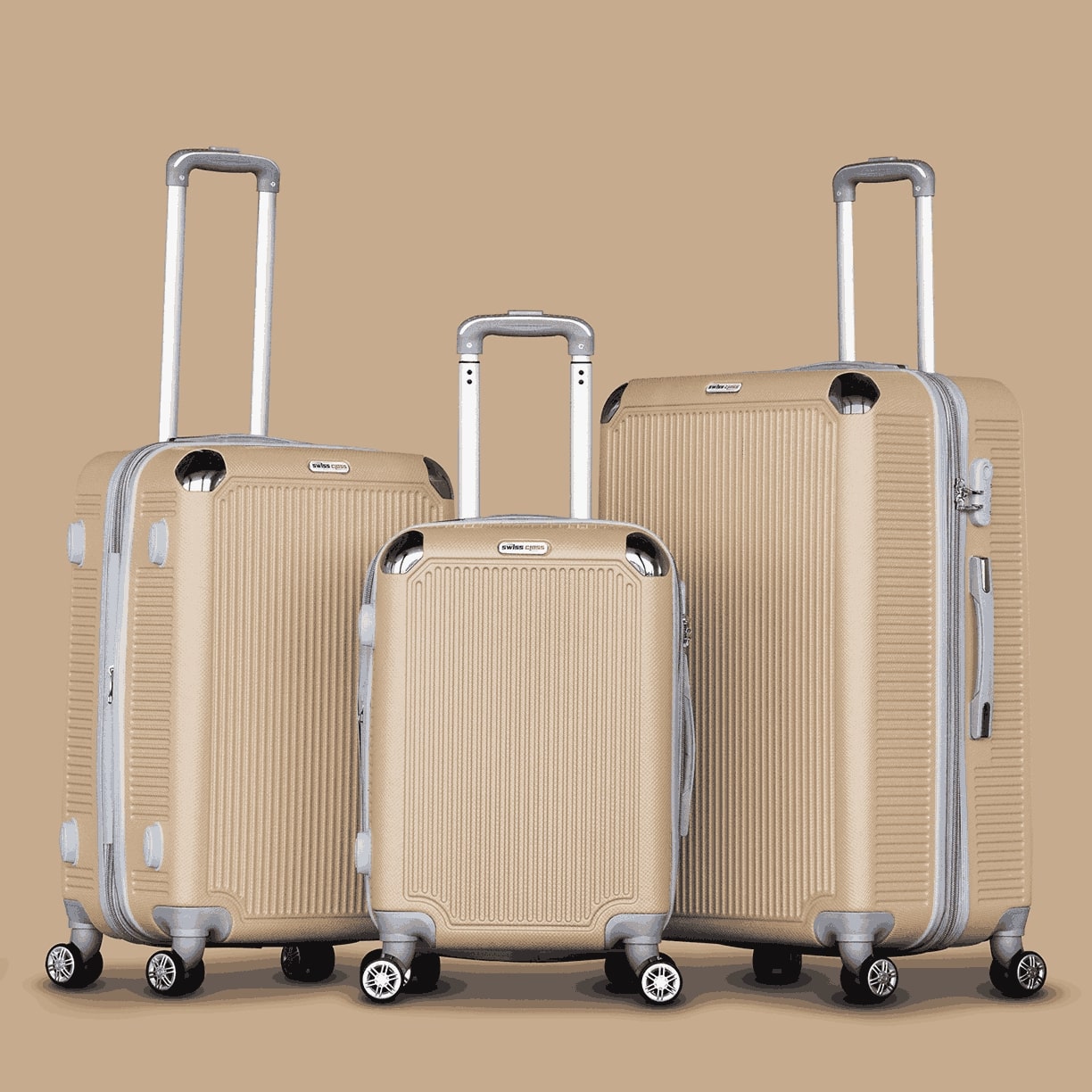 Drive 3 Piece Full Set Luggage Bag | 20" 24" 28 Inches