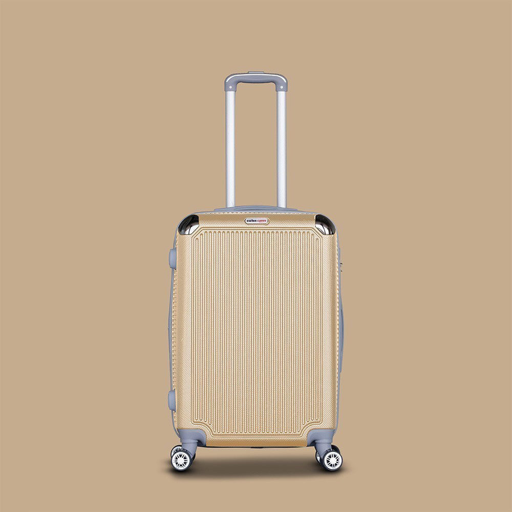 Swiss Class Drive ABS Expandable Luggage with Spinner Wheels | 20, 24, 28 Inches