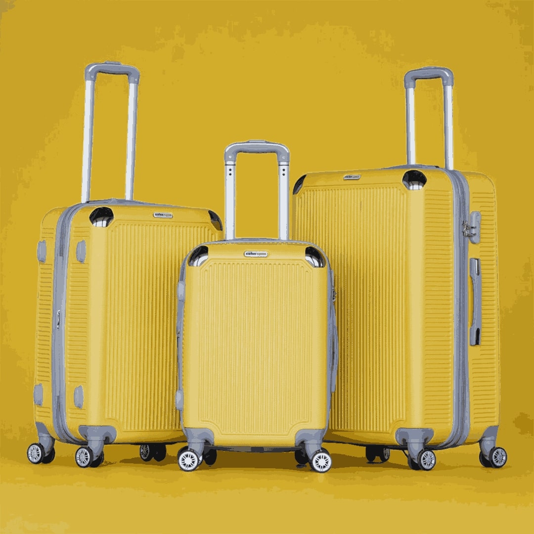 Drive 3 Piece Full Set Luggage Bag | 20" 24" 28 Inches
