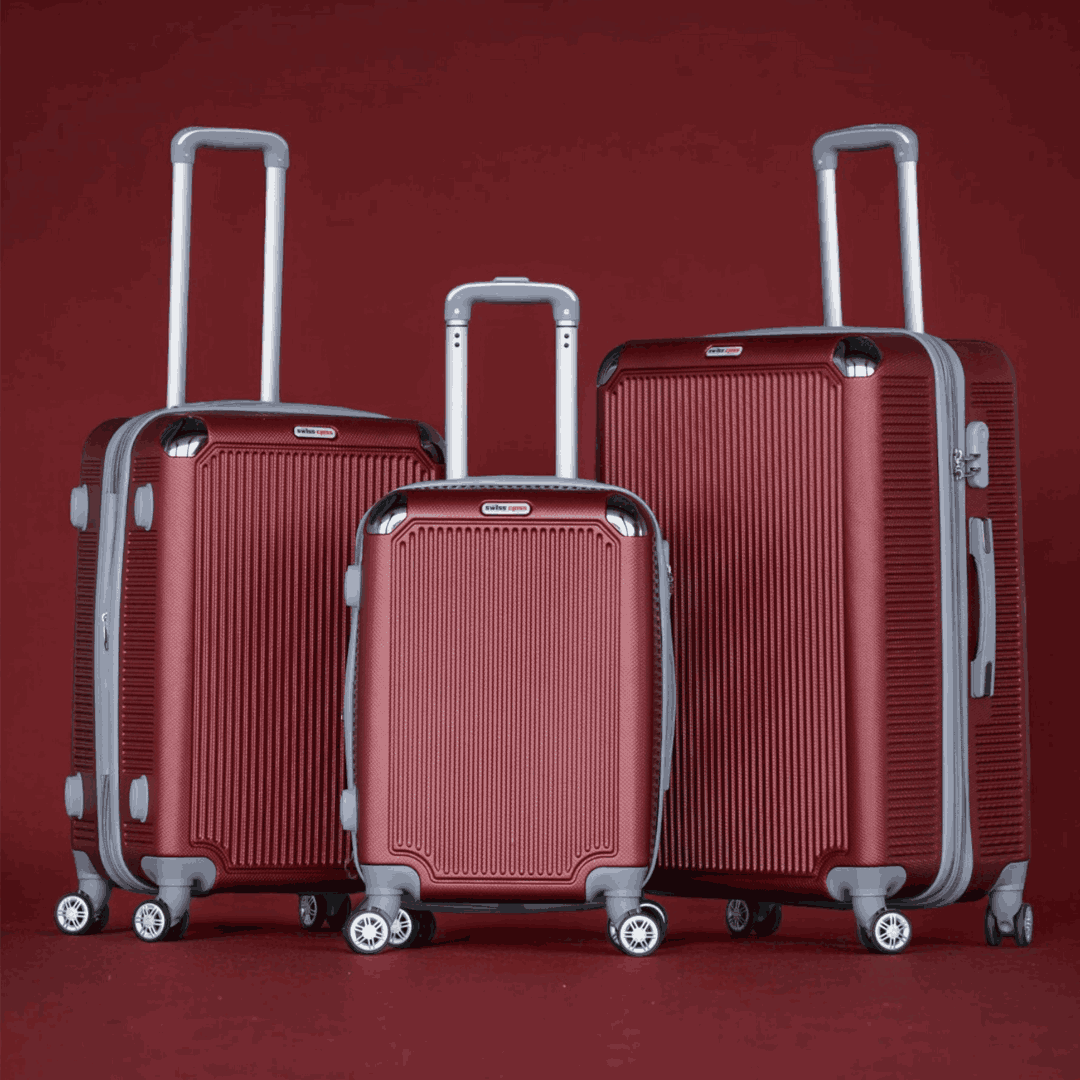 Drive 3 Piece Full Set Luggage Bag | 20" 24" 28 Inches
