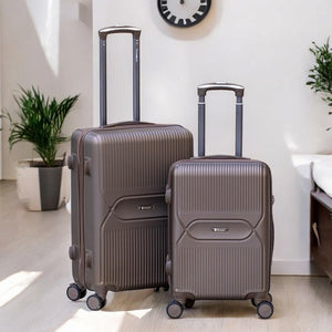 Sinomate Medium Size 24 inch 25 Kg Capacity Lightweight ABS Luggage | Cabin Size Luggage FREE