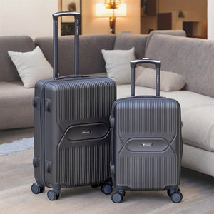 Sinomate Medium Size 24 inch 25 Kg Capacity Lightweight ABS Luggage | Cabin Size Luggage FREE