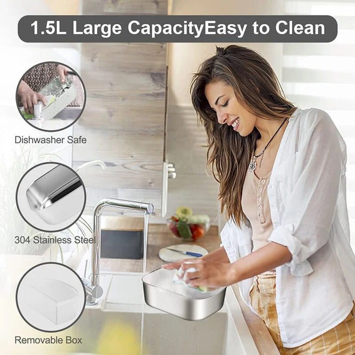 Electric Heating Insulated Stainless Steel Lunch Box Zaappy