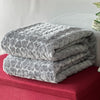 Soft Embossed Double Bed Blanket | Heart Design 0232 | 2 Kg