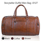Story Teller Duffel Men Bag | Trendy Fashion Travel Bag