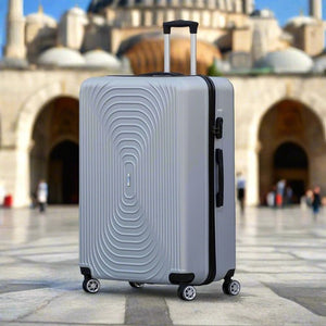 32 Inch Yinton Fashion ABS Lightweight Extra Large Checked Luggage with Spinner Wheels