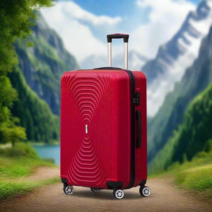 28 Inch Yinton Fashion ABS Lightweight Large Checked Luggage with Spinner Wheels