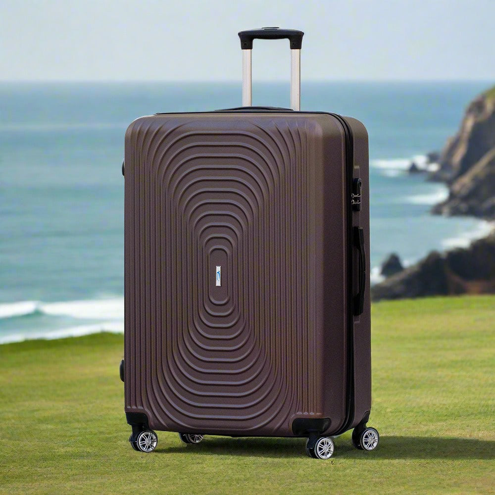 32 Inch Yinton Fashion ABS Lightweight Extra Large Checked Luggage with Spinner Wheels