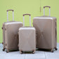 28 Inch Gold Fashion ABS Lightweight Hard Case Checked In Luggage Bag